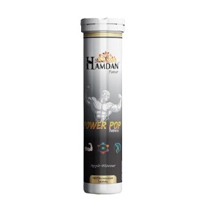 Power Pop Tablets - Effervescent Tablets for Men | Boost Strength, Stamina, and Energy Naturally | No Side Effects