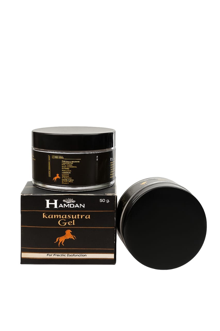 Hamdan Forever Kamasutra Gel for Men – 50g x 3| Herbal Ayurvedic Formula for Erectile Dysfunction & Male Performance Enhancer | Natural Stamina Booster